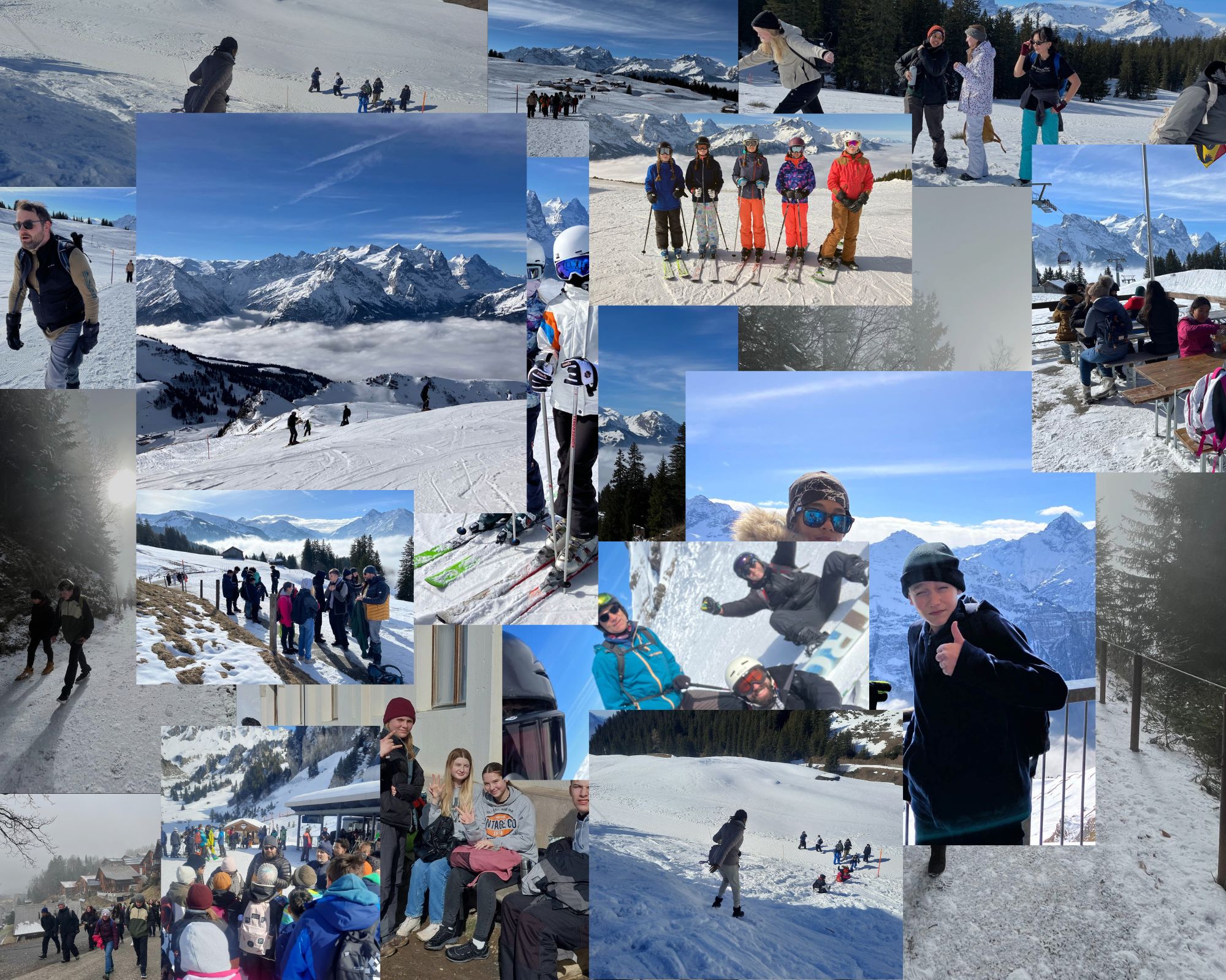Skitag Collage